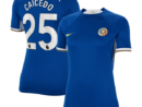 Moisés Caicedo Chelsea Nike Women's 2023/24 Home Stadium Replica Player Jersey - Blue/Navy