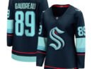Frederick Gaudreau Seattle Kraken  Women's Home Breakaway Jersey - Deep Sea Blue