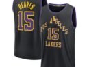 Austin Reaves Los Angeles Lakers  2025/26 City Edition Fast Break Jersey - Black