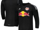 New York Red Bulls adidas 2024 Goalkeeper Long Sleeve Replica Jersey - Black