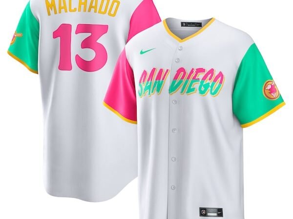 Manny Machado San Diego Padres Nike 2022 City Connect Replica Player Jersey - White