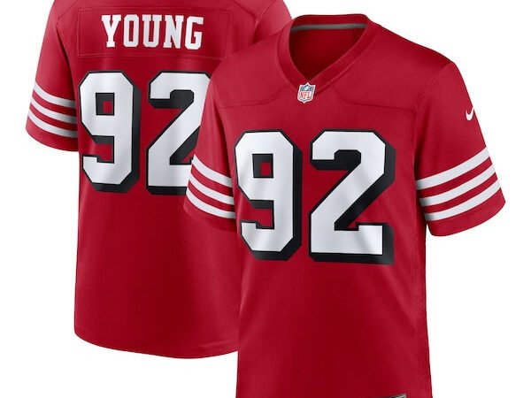 Chase Young San Francisco 49ers Nike Alternate Game Jersey - Scarlet
