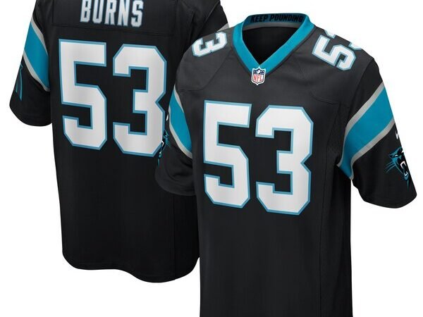 Brian Burns Carolina Panthers Nike Game Jersey - Black
