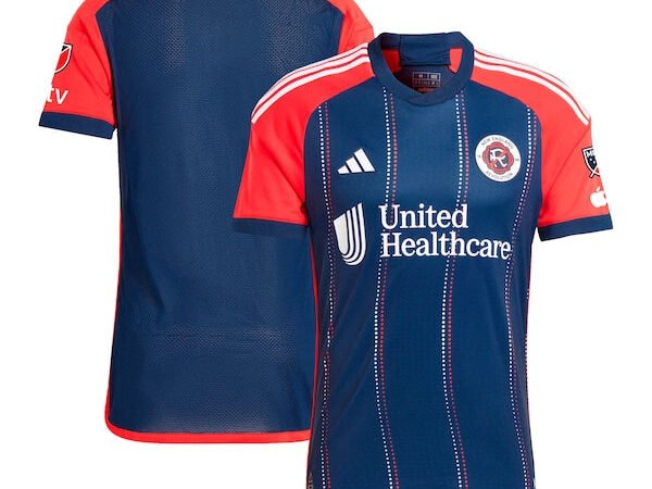 New England Revolution adidas 2024 Boston Tea Party Authentic Jersey – Navy