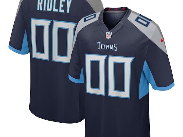 Calvin Ridley Tennessee Titans Nike Game Player Jersey - Navy