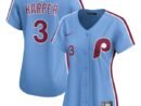 Bryce Harper Philadelphia Phillies Nike Women's Alternate Limited Player Jersey - Light Blue