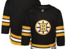 Boston Bruins Toddler Home Replica Jersey - Black