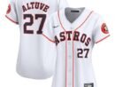 Jose Altuve Houston Astros Nike Women's Home Limited Player Jersey - White