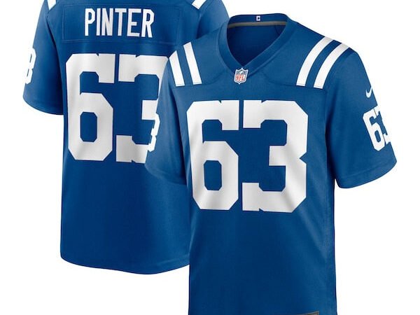 Danny Pinter Indianapolis Colts Nike Game Jersey - Royal