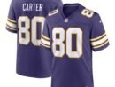 Cris Carter Minnesota Vikings Nike Classic Retired Player Game Jersey - Purple