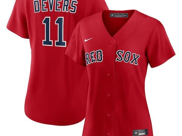 Rafael Devers Boston Red Sox Nike Women's Alternate Replica Player Jersey - Red