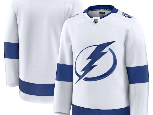 Tampa Bay Lightning  Away Premium Jersey - White/Blue/Black