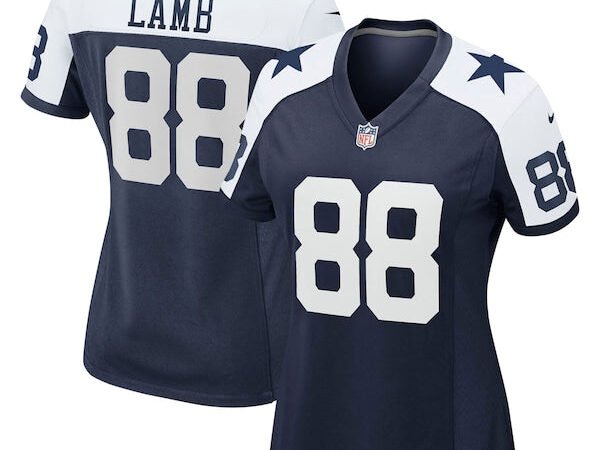 CeeDee Lamb Dallas Cowboys Nike Women's Alternate Game Team Jersey - Navy