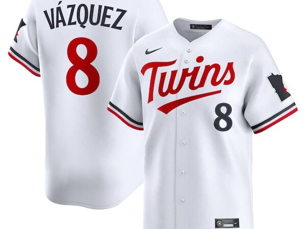 Christian Vázquez Minnesota Twins Nike Home Limited Jersey - White