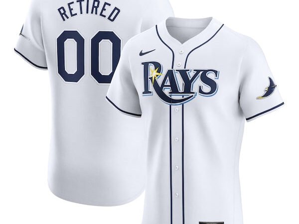 Tampa Bay Rays Nike Home Elite Pick-A-Player Retired Roster Jersey - White