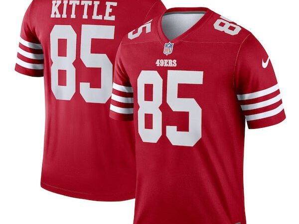 George Kittle San Francisco 49ers Nike Legend Jersey - Scarlet
