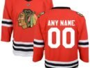Chicago Blackhawks Preschool Replica Custom Jersey - Red