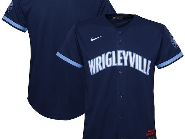 Chicago Cubs Nike Youth City Connect Replica Jersey - Navy