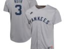 Babe Ruth New York Yankees Nike Youth Cooperstown Collection Limited Player Jersey - Gray