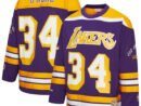 Shaquille O'Neal Los Angeles Lakers Unisex Maxxed Out Fashion Hockey Jersey - Purple