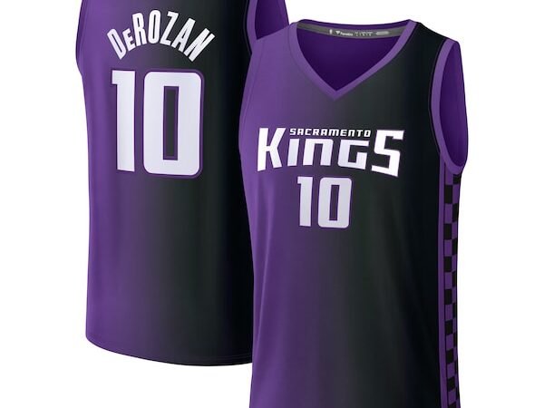 DeMar DeRozan Sacramento Kings Youth Fast Break Replica Player Jersey - Statement Edition - Purple