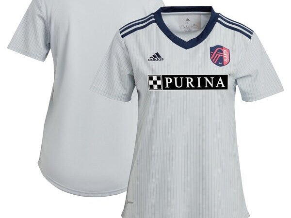 St. Louis City SC adidas Women's 2024 The Spirit Kit Replica Jersey - Gray