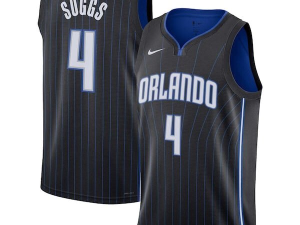 Jalen Suggs Orlando Magic Nike Unisex Swingman Jersey - Icon Edition - Black/White