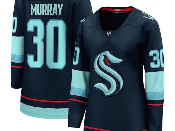 Matt Murray Seattle Kraken  Women's Home Breakaway Jersey - Deep Sea Blue