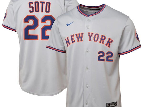Juan Soto New York Mets Youth Limited Player Jersey - Gray