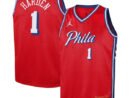James Harden Philadelphia 76ers Jordan Brand Youth Swingman Jersey - Statement Edition - Red