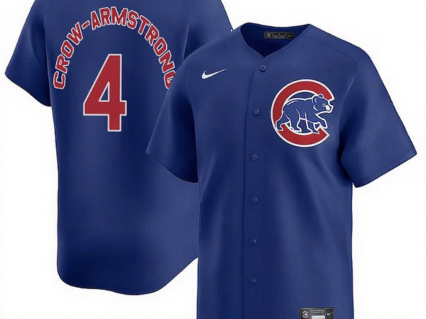 Pete Crow-Armstrong Chicago Cubs Nike Alternate Vapor Limited Jersey - Navy
