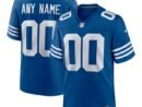 Indianapolis Colts Nike Alternate Custom Jersey - Royal
