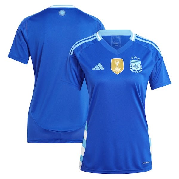 Argentina National Team adidas Women's 2024 Away Replica Jersey - Blue