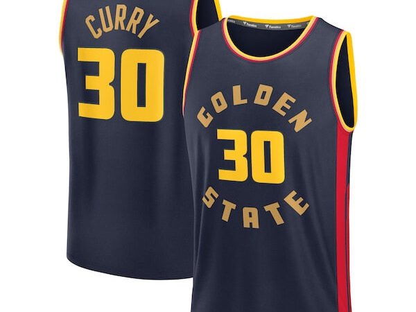 Stephen Curry Golden State Warriors 2024/25 Fast Break Player Jersey - City Edition - Navy