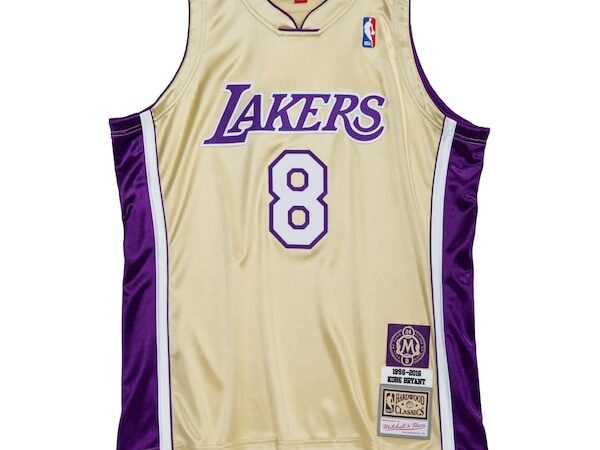 Kobe Bryant Los Angeles Lakers Hall of Fame Class of 2020 #8 Authentic Jersey - Gold/Purple