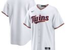 Minnesota Twins Nike Home Blank Replica Jersey - White