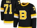 Taylor Hall Boston Bruins adidas Alternate Primegreen Authentic Player Jersey - Black