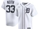 Colt Keith Detroit Tigers Nike Home Limited Player Jersey - White