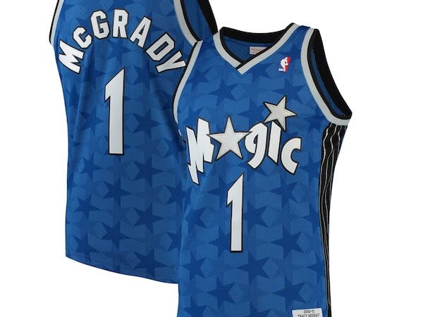 Tracy McGrady Orlando Magic Hardwood Classics Swingman Jersey - Blue