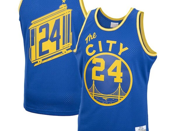 Rick Barry Golden State Warriors 2001/02 Hardwood Classics Swingman Jersey - Royal