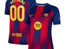 Barcelona Nike Women's 2025/26 Home Replica Custom Jersey - Navy