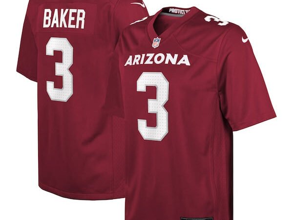 Budda Baker Arizona Cardinals Nike Youth Game Jersey - Cardinal/Black/White