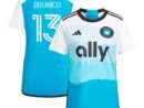 Brandt Bronico Charlotte FC adidas Women's 2024 The Carolina Kit: Explore Replica Player Jersey - Blue