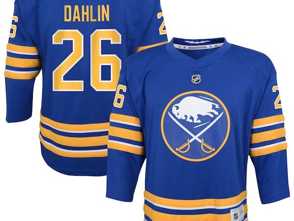 Rasmus Dahlin Buffalo Sabres Youth Home Replica Player Jersey - Royal/Navy