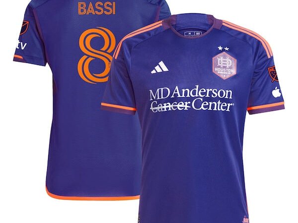 Amine Bassi Houston Dynamo FC adidas 2024 Still Holdin' Authentic Player Jersey – Purple