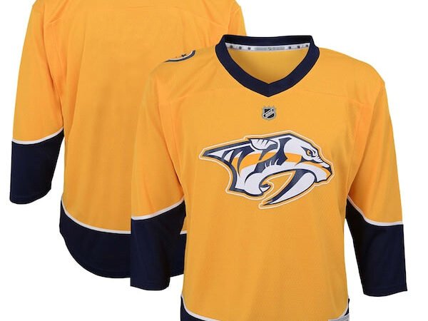 Nashville Predators Preschool Home Replica Jersey - Gold