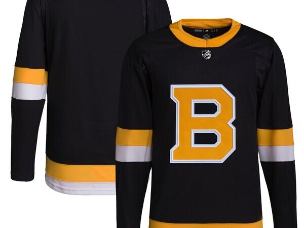 Boston Bruins adidas Men's Alternate Primegreen Authentic Jersey - Black