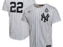 Juan Soto New York Yankees Nike Youth 2024 World Series Home Game Player Jersey - White