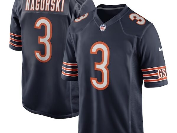 Bronko Nagurski Chicago Bears Nike Game Retired Player Jersey - Navy