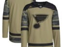 St. Louis Blues adidas Military Appreciation Team Authentic Practice Jersey - Camo